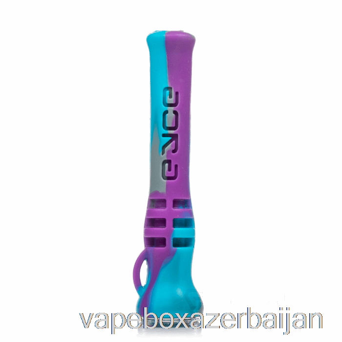 E-Juice Vape Eyce Shorty Silicone Chillum Mermaidpur (Blue / Grey / Purple)